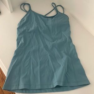 Blue lululemon top
